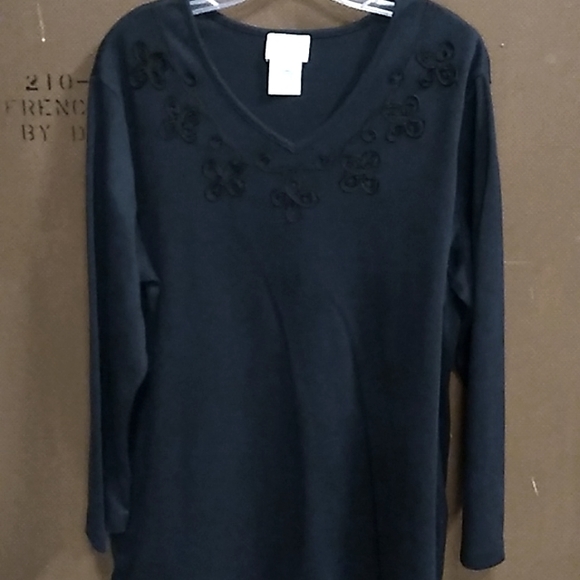 Only Necessities Tops Only Necessities Black Top Poshmark